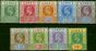 Collectible Postage Stamp Gambia 1902-05 Set of 9 to 1s6d SG45-53 Fine MM