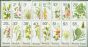 Rare Postage Stamp from Norfolk Island 1984 Flowers set of 16 SG318-333 V.F MNH