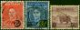 Australia 1941 Surcharge Set of 3 SG200-202 Good Used . King George VI (1936-1952) Used Stamps