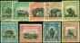 Collectible Postage Stamp from North Borneo 1918-29 P. Due Set of 9 SGD52-D65 V.F Very Lightly Mtd Mint