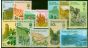 Collectible Postage Stamp Tristan da Cunha 1972 Flowering Plants Set of 12 SG158-169 Fine LMM