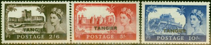 Collectible Postage Stamp Tangier 1955 Set of 3 SG310-312 Fine & Fresh MM
