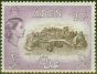 Rare Postage Stamp from Aden 1953 20s Chocolate & Reddish Lilac SG71 V.F MNH