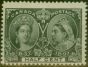 Old Postage Stamp from Canada 1897 1/2c Black SG121 Fine Mtd Mint
