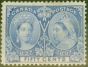 Valuable Postage Stamp from Canada 1897 50c Brt Ultramarine SG135 Fine Mtd Mint