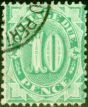 Collectible Postage Stamp from Australia 1902 10d Emerald-Green SGD30 V.F.U