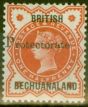 Old Postage Stamp from Bechuanaland 1888 1/2d Vermilion SG40 1st Print Fine Lightly Mtd Mint