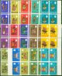 Rare Postage Stamp from Gilbert & Ellice Is 1968 Decimal set of 15 SG135-149 Superb MNH Blocks of 4