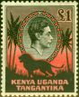 Collectible Postage Stamp from K.U.T 1938 £1 Black & Red SG150 P.11.75 x 13 Fine Mtd Mint