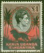 Collectible Postage Stamp from KUT 1941 £1 Brown-Red & Black SG150a P.14 Fine Used