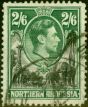 Valuable Postage Stamp from Northern Rhodesia 1938 2s6d Black & Green SG41 Good Used