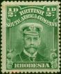 Rhodesia 1913 1/2d Yellow-Green SG188 Fine MM  King George V (1910-1936) Rare Stamps