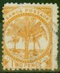 Valuable Postage Stamp from Samoa 1886 2d Dull Orange SG23 Fine Used (1)
