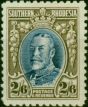 Collectible Postage Stamp Southern Rhodesia 1931 2s6d Blue & Drab SG26 Fine & Fresh LMM
