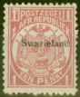 Valuable Postage Stamp from Swaziland 1889 1d Carmine SG1 V.F MNH
