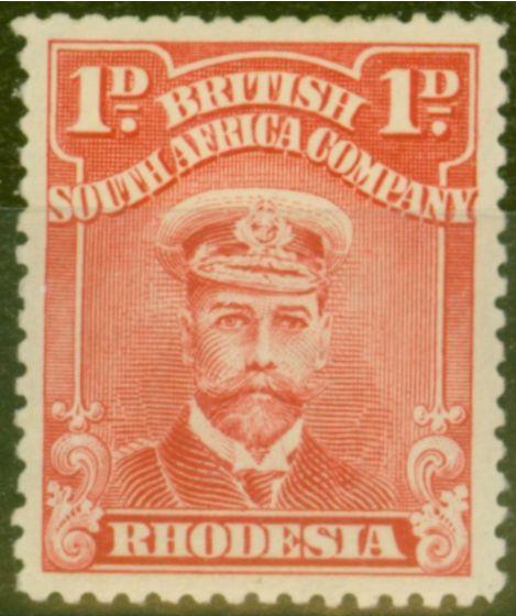 Collectible Postage Stamp from Rhodesia 1913 1d Red SG193 Fine Mtd Mint