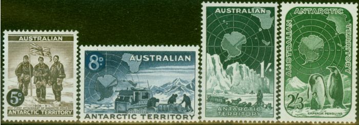 Old Postage Stamp A.A.T 1959 Set of 4 SG2-5 Fine LMM