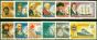 Collectible Postage Stamp from Antigua 1972-74 Wmk Change Set of 12 SG323-334 Very Fine Used