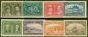 Collectible Postage Stamp from Canada 1908 Quebec set of 8 SG188-195 Fine & Fresh Mtd Mint