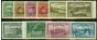 Old Postage Stamp Canada 1949 Set of 10 SG0162-0171 Fine LMM