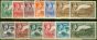 Rare Postage Stamp from Montserrat 1942-48 set of 13 SG101a-112 Fine Lightly Mtd Mint