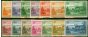 Norfolk Island 1947-59 Set of 14 SG1-12a V.F.U  King George VI (1936-1952), Queen Elizabeth II (1952-2022) Rare Stamps