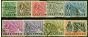 Valuable Postage Stamp Nyasaland 1934-35 Set of 9 SG114-122 Fine Used
