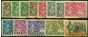 Nyasaland 1938-42 Set of 13 to 1s SG130-138 Good Used  King George VI (1936-1952) Collectible Stamps