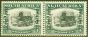 Rare Postage Stamp from South Africa 1951 5s Black & Blue-Green SG049 Fine MNH