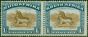 South Africa 1932 1s Brown & Deep Blue SG48 Fine LMM (2) King George V (1910-1936) Rare Stamps