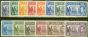 Collectible Postage Stamp from St Helena 1938-40 set of 14 SG131-140 Fine Lightly Mtd Mint (2)