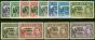 Rare Postage Stamp Tristan Da Cunha 1952 Set of 12 SG1-12 Fine & Fresh LMM