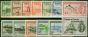 Old Postage Stamp Turks & Caicos Islands 1950 Set of 13 SG221-233 V.F MNH