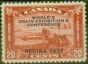 Old Postage Stamp from Canada 1933 World Grain 20c Red SG336 Fine Lightly Mtd Mint