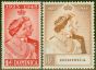 Dominica 1948 RSW set of 2 SG112-113 V.F MNH  King George VI (1936-1952) Old Royal Silver Wedding Stamp Sets