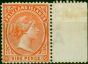 Collectible Postage Stamp Falkland Islands 1895 9d Pale Reddish Orange SG35 Fine & Fresh LMM