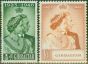 Gibraltar 1948 RSW set of 2 SG134-135 V.F MNH King George VI (1936-1952) Collectible Royal Silver Wedding Stamp Sets