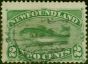 Valuable Postage Stamp Newfoundland 1882 2c Yellow-Green SG46 Fine Used