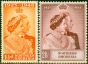 Northern Rhodesia 1948 RSW Set of 2 SG48-49 Fine LMM King George VI (1936-1952) Collectible Royal Silver Wedding Stamp Sets