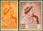 Northern Rhodesia 1948 RSW Set of 2 SG48-49 Fine & Fresh Mtd Mint  King George VI (1936-1952) Collectible Royal Silver Wedding Stamp Sets