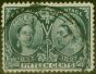 Rare Postage Stamp from Canada 1897 15c Slate SG132 Fine Used
