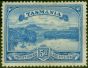 Old Postage Stamp from Tasmania 1900 5d Bright Blue SG235 Fine Mounted Mint