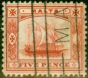Valuable Postage Stamp from Malta 1899 5d Vermilion SG33 Fine Used