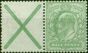 GB 1902 1/2d Yellow-Green St Andrews Cross SG218aw Wmk Inverted Fine LMM. King Edward VII (1902-1910) Mint Stamps