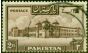 Valuable Postage Stamp from Pakistan 1954 2R Chocolate SG39A Perf 13.5 Fine Used