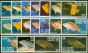 Valuable Postage Stamp Pitcairn Islands 1984 Fishes Extended Set of 18 SG246-313w V.F MNH