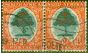 Rare Postage Stamp from South Africa 1937 6d Green & Vermilion SG61 (1) Fine Used (2)