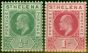 Old Postage Stamp from St Helena 1902 Set of 2 SG53-54 Fine Mounted Mint