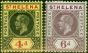 Valuable Postage Stamp from St Helena 1913 Set of 2 SG85-86 Fine Mtd Mint Stamps