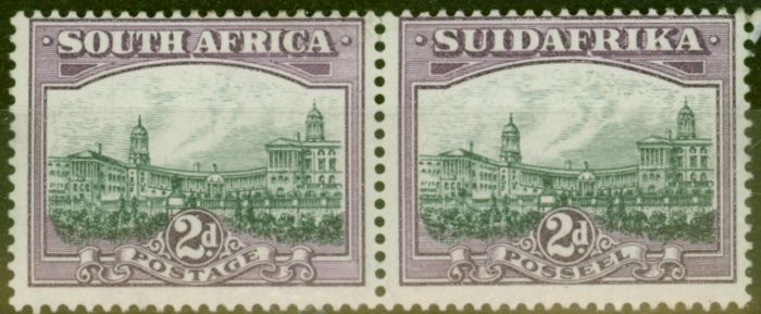 Collectible Postage Stamp from South Africa 1930 2d Slate-Grey & Lilac SG44bw Wmk Inverted V.F Lightly Mtd Mint